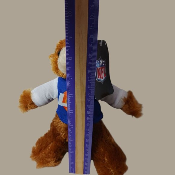 Good Stuff Los Angeles Rams NFL Plush Teddy Bear With Hoodie Brown/Blue "12" - Picture 7 of 11